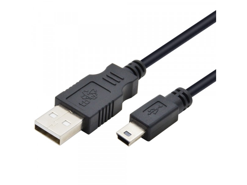 !  Cable Usb Mini Usb 3 M Black fra Tb