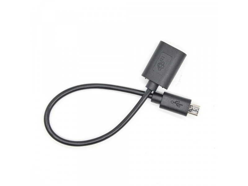 !   Cable Otg 15cm Blac K fra Tb