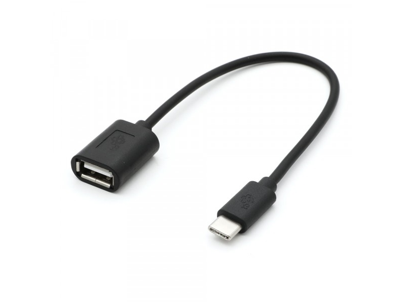!  Cable Otg Usb Af   Usb C 15cm Black fra Tb